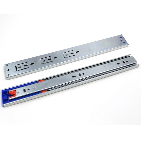 Laurey UniChrome Ball Bearing Full Extention Side Mount-Soft Closing-14" 10714